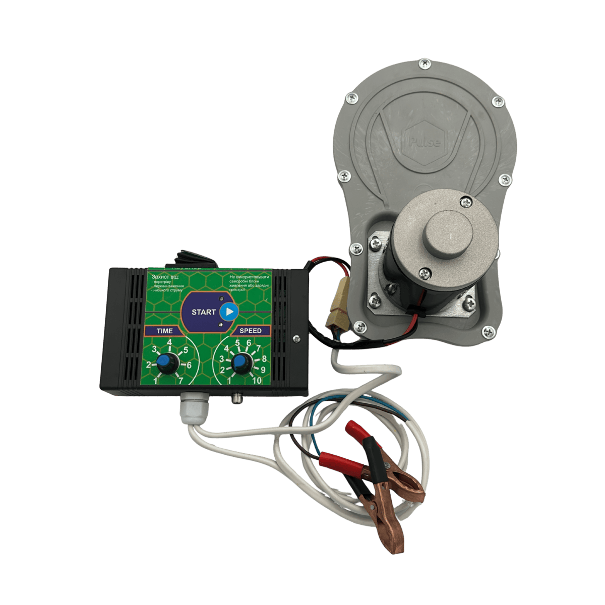 Електропривід RD1012A для медогонки (механіка АВВ-100, 12V 100W) — категорія Електроприводи