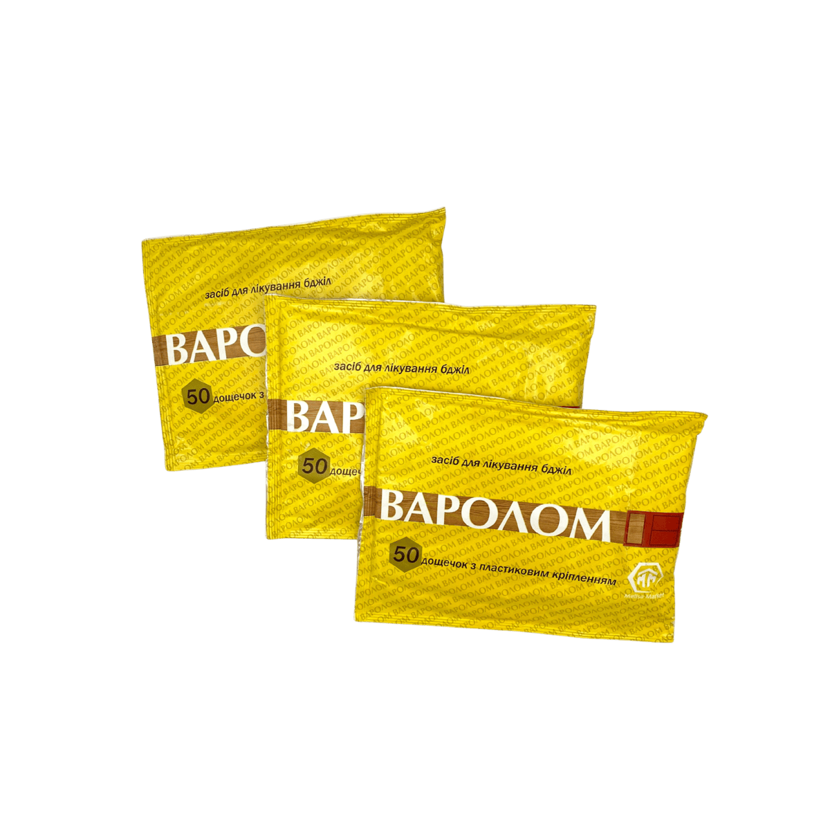 Варолом 50 шт (смужки від кліща) — категорія Препарати від кліща